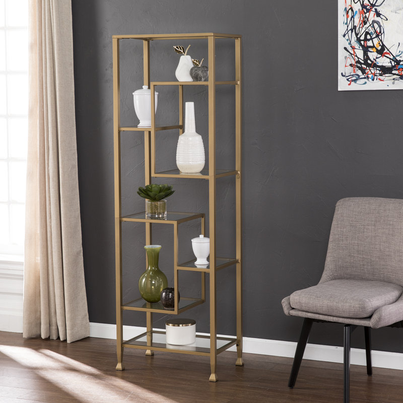 Ivy Bronx Kenya Etagere Bookcase & Reviews Wayfair.ca